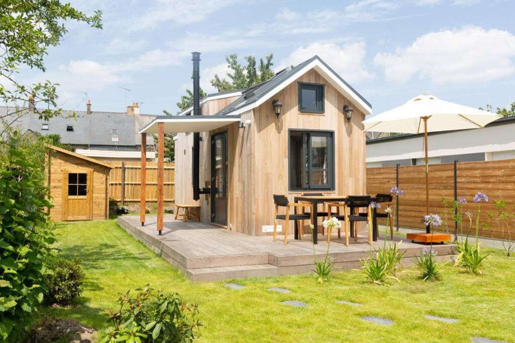 Tiny House En Baie Du Mont-Saint-Michel Villa Dol-de-Bretagne Exterior foto